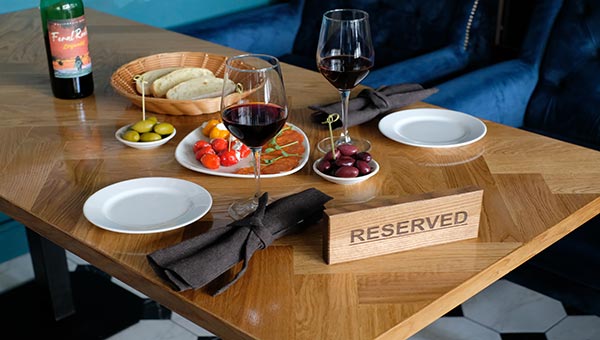 Заказ столика